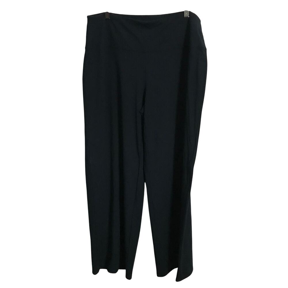 J. Jill Pants 1X Womens Navy Smooth Fit Full Leg Wearever Collection One X